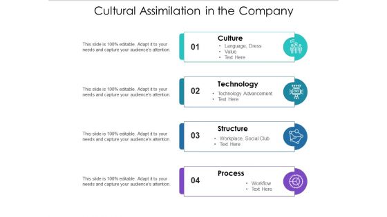 Cultural Assimilation In The Company Ppt PowerPoint Presentation Summary Mockup PDF