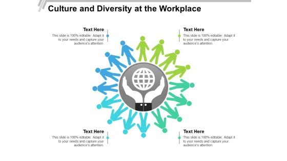 Culture And Diversity At The Workplace Ppt PowerPoint Presentation Pictures Slide PDF