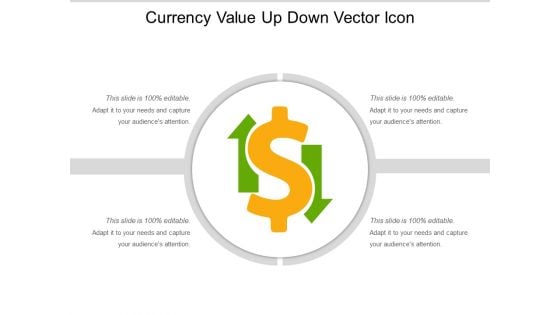 Currency Value Up Down Vector Icon Ppt PowerPoint Presentation Infographics Designs Download PDF