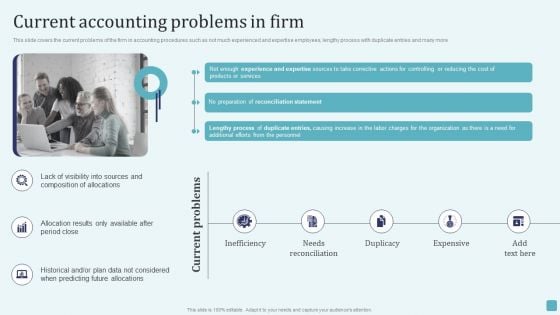 Current Accounting Problems In Firm Stages Of Cost Allocation Procedure Background PDF