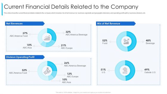 Current Financial Details Related To The Company Ppt Pictures Structure PDF