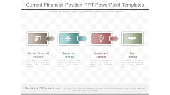 Current Financial Position Ppt Powerpoint Templates
