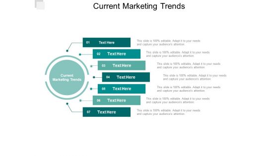 Current Marketing Trends Ppt PowerPoint Presentation Icon Demonstration Cpb