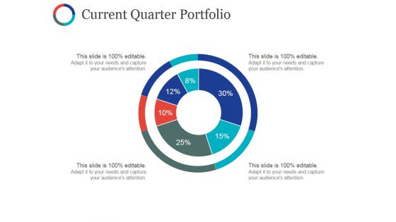 Current Quarter Portfolio Ppt PowerPoint Presentation Summary Ideas