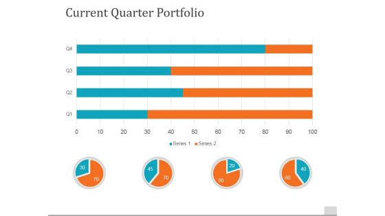 Current Quarter Portfolio Template 1 Ppt PowerPoint Presentation Styles Mockup