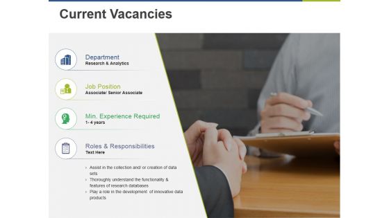 Current Vacancies Ppt PowerPoint Presentation Slide