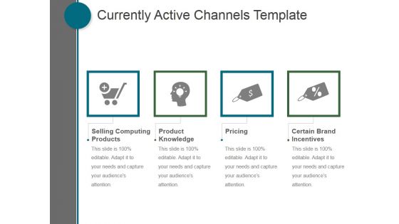 Currently Active Channels Template Ppt PowerPoint Presentation Show Currently Active Channels Template Ppt PowerPoint Presentation Show