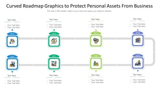 Curved Roadmap Graphics To Protect Personal Assets From Business Ppt PowerPoint Presentation File Gallery PDF Curved Roadmap Graphics To Protect Personal Assets From Business Ppt PowerPoint Presentation File Gallery PDF