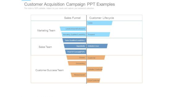 Customer Acquisition Campaign Ppt Examples