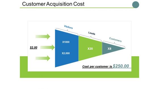 Customer Acquisition Cost Template 3 Ppt PowerPoint Presentation Outline Gridlines