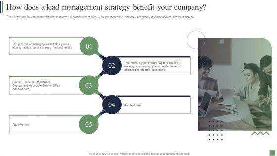 Customer Acquisition Strategies How Does A Lead Management Strategy Benefit Your Company Slides PDF Customer Acquisition Strategies How Does A Lead Management Strategy Benefit Your Company Slides PDF