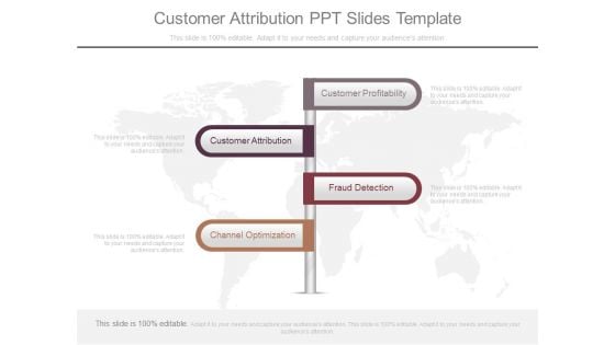 Customer Attribution Ppt Slides Template