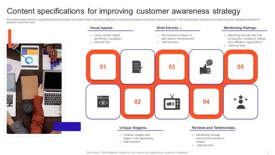 Customer Awareness Strategy Ppt PowerPoint Presentation Complete With Slides Slide07