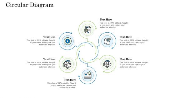 Customer Behavioral Data And Analytics Circular Diagram Download PDF