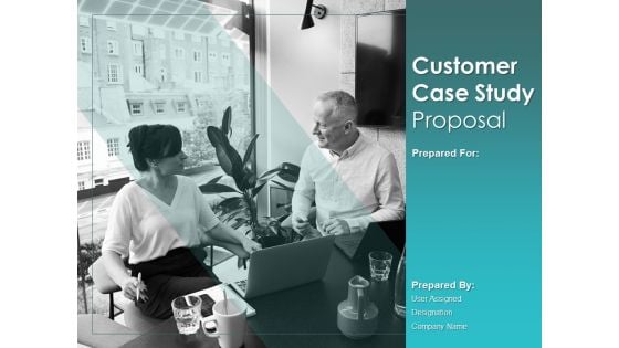 Customer Case Study Proposal Ppt PowerPoint Presentation Complete Deck With Slides