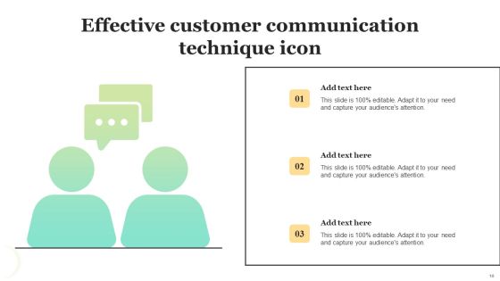 Customer Communication Technique Ppt PowerPoint Presentation Complete Deck With Slides Slide10