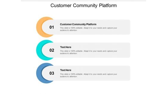 Customer Community Platform Ppt PowerPoint Presentation File Samples Cpb