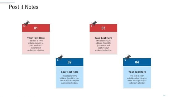 Customer Complaint Handling Process Post It Notes Formats PDF