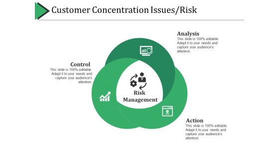 Customer Concentration Issues Risk Ppt PowerPoint Presentation Professional Visuals