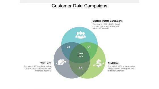 Customer Data Campaigns Ppt PowerPoint Presentation Inspiration Display Cpb