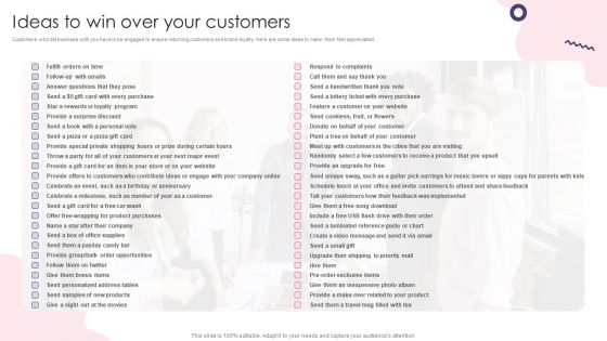 Customer Digital Lifecycle Marketing And Planning Stages Ideas To Win Over Your Customers Demonstration PDF