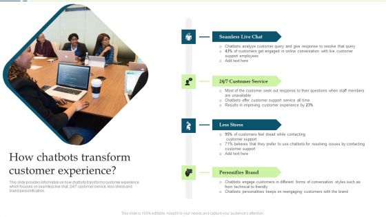 Customer Engagement And Experience How Chatbots Transform Customer Experience Designs PDF Customer Engagement And Experience How Chatbots Transform Customer Experience Designs PDF