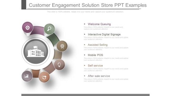 Customer Engagement Solution Store Ppt Examples