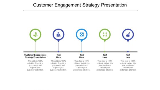 Customer Engagement Strategy Presentation Ppt PowerPoint Presentation Infographic Template Samples Cpb Pdf