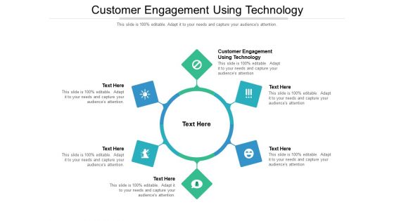 Customer Engagement Using Technology Ppt PowerPoint Presentation Ideas Diagrams Cpb Pdf