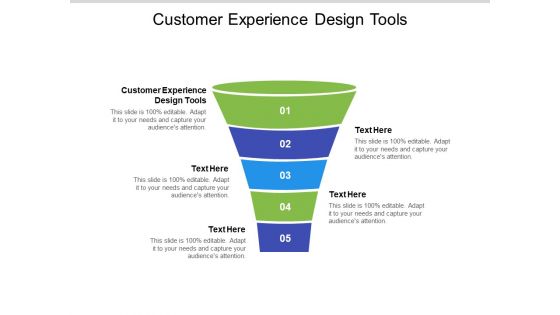 Customer Experience Design Tools Ppt PowerPoint Presentation Layouts Deck Cpb Pdf