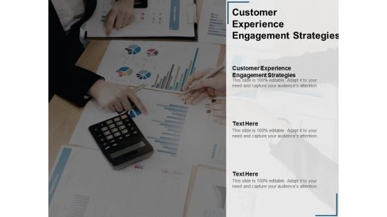 Customer Experience Engagement Strategies Ppt PowerPoint Presentation Professional Icon Cpb