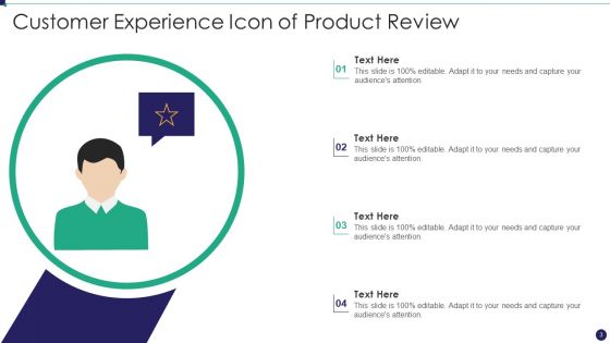 Customer Experience Icon Ppt PowerPoint Presentation Complete With Slides