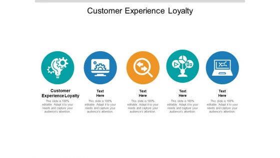 Customer Experience Loyalty Ppt PowerPoint Presentation Infographic Template Background Image Cpb