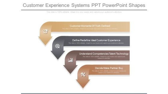 Customer Experience Systems Ppt Powerpoint Shapes