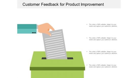 Customer Feedback For Product Improvement Ppt Powerpoint Presentation Layouts Example