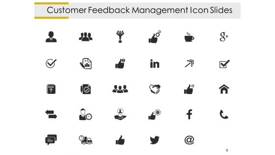 Customer Feedback Management Ppt PowerPoint Presentation Complete Deck With Slides
