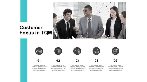 Customer Focus In TQM Ppt PowerPoint Presentation Layouts Slide