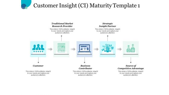 Customer Insight Ci Maturity Ppt PowerPoint Presentation Icon Designs