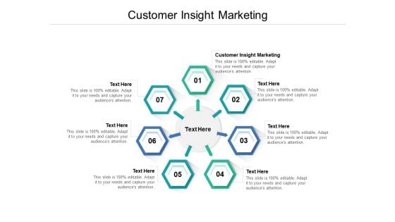 Customer Insight Marketing Ppt PowerPoint Presentation Layouts Slide Cpb