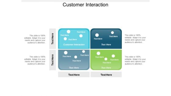 Customer Interaction Ppt Powerpoint Presentation Show Aids Cpb