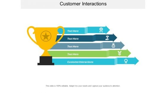 Customer Interactions Ppt PowerPoint Presentation Inspiration Ideas Cpb