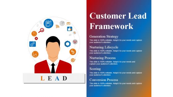 customer lead framework ppt powerpoint presentation file outline