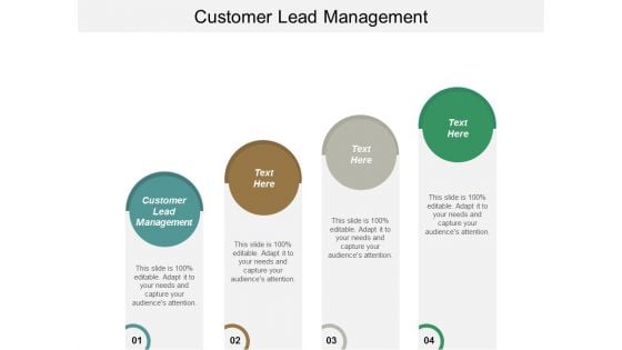 Customer Lead Management Ppt PowerPoint Presentation Portfolio Gallery Cpb