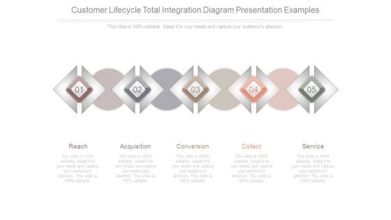 Customer Lifecycle Total Integration Diagram Presentation Examples