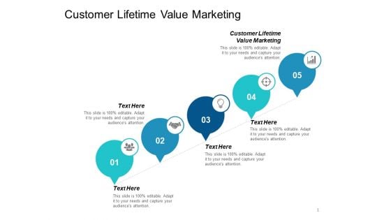 Customer Lifetime Value Marketing Ppt PowerPoint Presentation Icon Inspiration Cpb