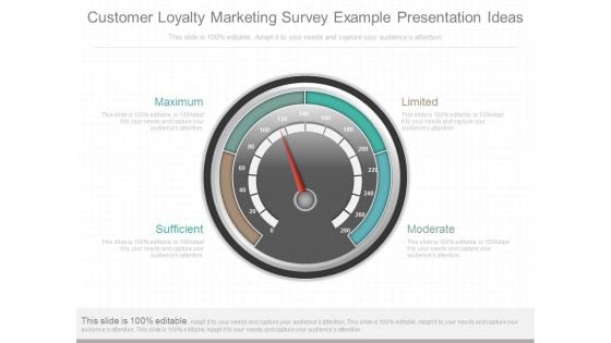 Customer Loyalty Marketing Survey Example Presentation Ideas Customer Loyalty Marketing Survey Example Presentation Ideas