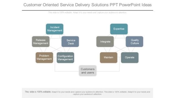 Customer Oriented Service Delivery Solutions Ppt Powerpoint Ideas Customer Oriented Service Delivery Solutions Ppt Powerpoint Ideas
