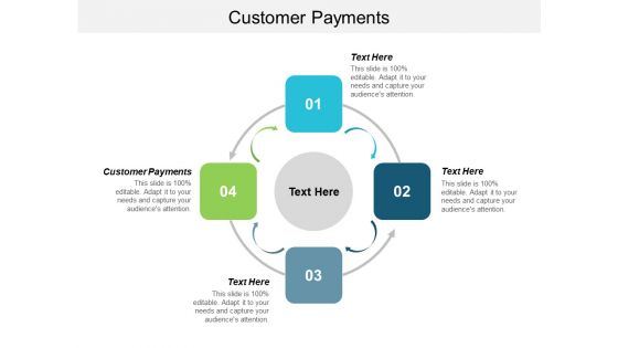 Customer Payments Ppt PowerPoint Presentation Infographics Example Introduction Cpb