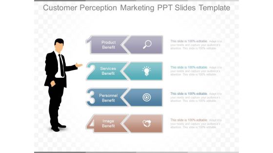 Customer Perception Marketing Ppt Slides Template