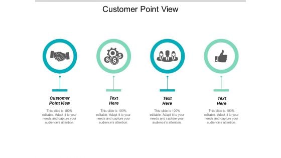 Customer Point View Ppt PowerPoint Presentation Infographic Template Graphics Cpb